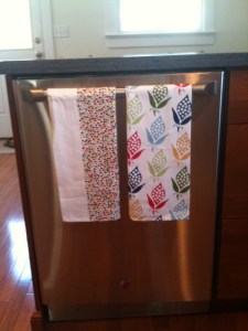New Spring Dish Towels from IKEA
